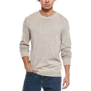 James Campbell Mens  Crewneck Sweater, Tan